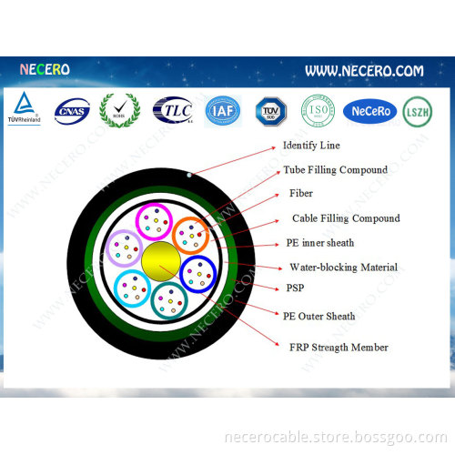 GYFTY53 direct buried optic fiber cable
